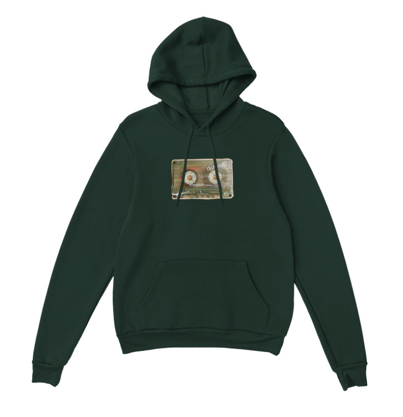 cassette hoodie