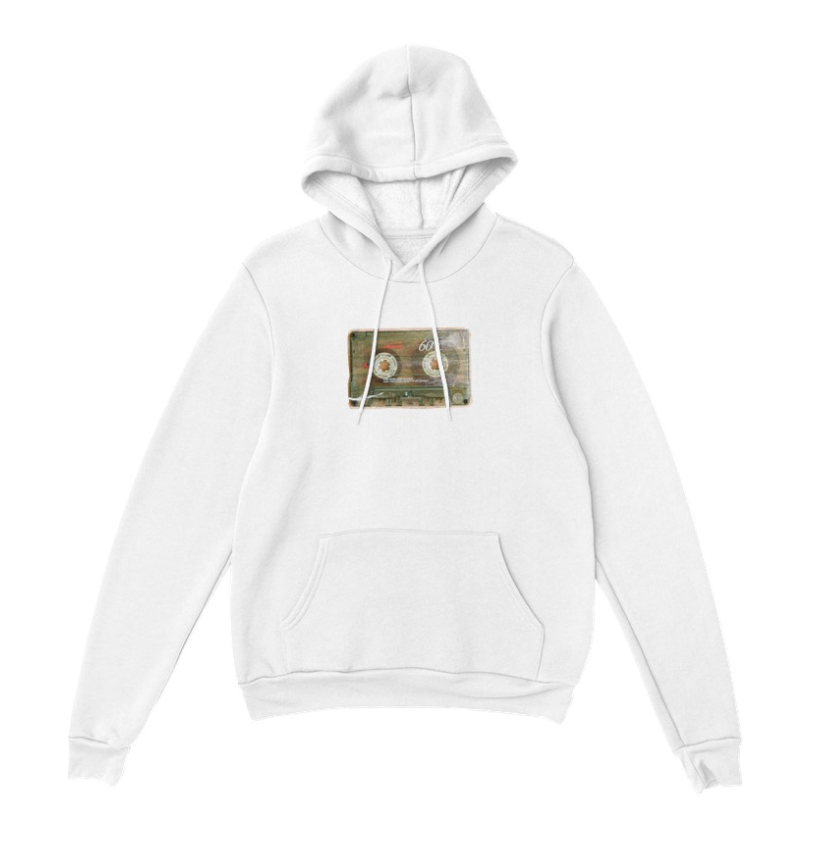 cassette hoodie